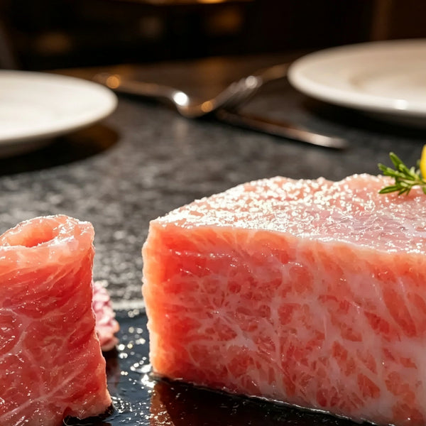Frozen Sashimi-Grade Bluefin Tuna Chunks