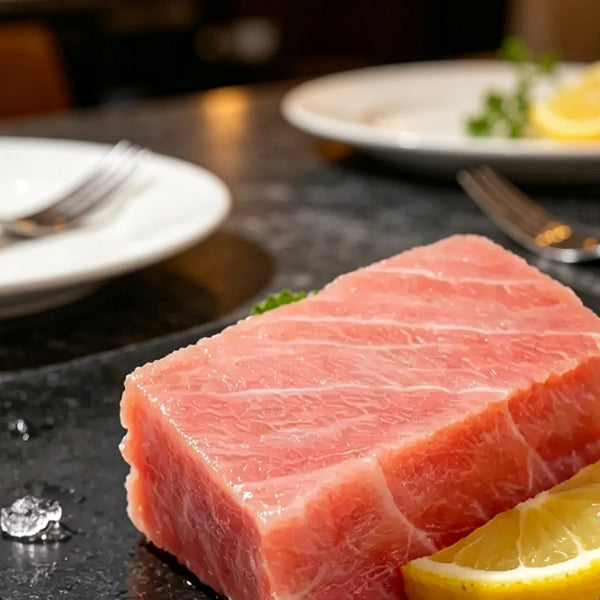 Frozen Sashimi-Grade Bluefin Tuna Chunks